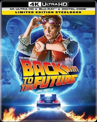 Back to the Future - 40th Anniversary 4K UHD Blu-ray Steelbook NEW