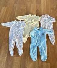 Vintage baby terry snap up Carters and more footie sleeper lot