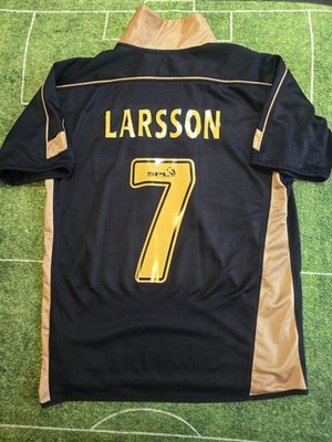 Vintage Larsson Celtic Black Magic Away 2003/04 Fußballtrikot - Herren Medium