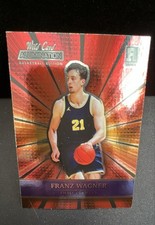 2021-22 Wild Card Alumination - Franz Wagner #ABC-26 Chase Red (RC)
