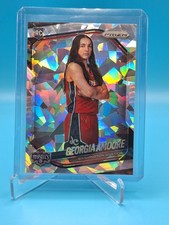 2025 Panini Prizm WNBA Georgia Amoore Cracked Ice RC Washington Mystics #103