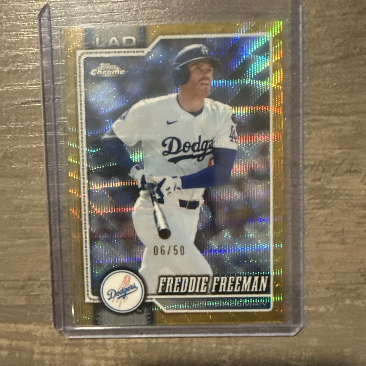 Freddie Freeman Baseball Serial Numbered Sports Trading Cards