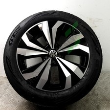 2023 VOLKSWAGEN T-CROSS ALLOY WHEEL WITH TYRE 205 55 17 2GM601025E