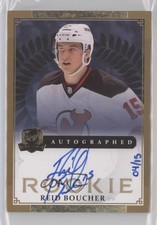 2013 Upper Deck The Cup Auto Rookie Gold Patches/Auto 4/15 Reid Boucher #94 7ez