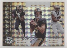 2020 Mosaic Flea Flicker Prizm Alvin Kamara Drew Brees Michael Thomas #FF12 02v3