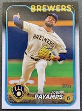 2024 TOPPS UPDATE SERIES JOEL PAYAMPS #US153 MILWAUKEE BREWERS