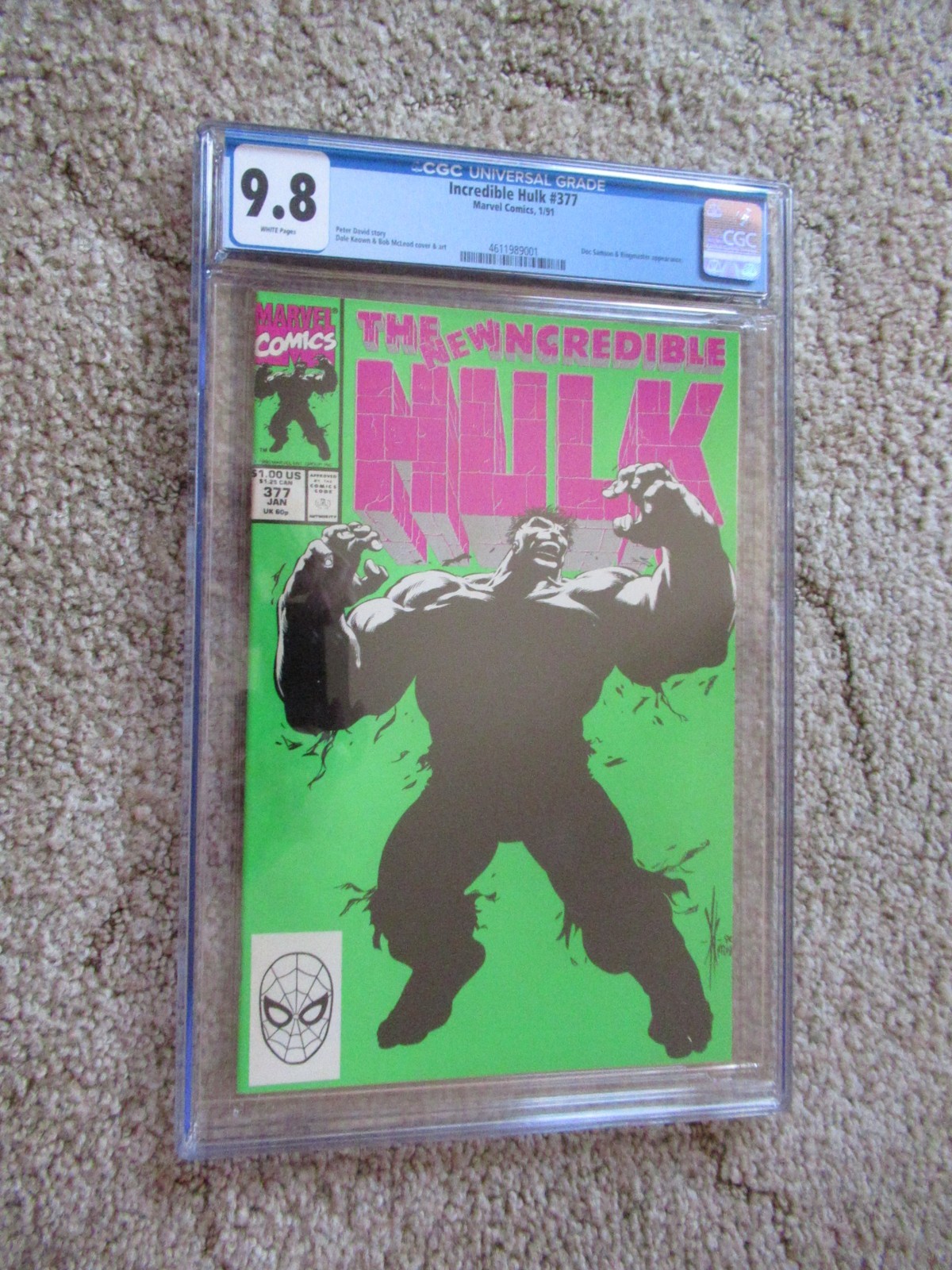 Incredible Hulk #377 Value - GoCollect