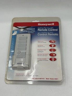 Honeywell Universal Smart Sync Ceiling Fan & Light Remote Control 40011 New