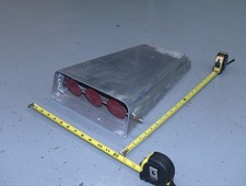 Custom Aluminum 4 Barrel Carb Hood Scoop 1x4 2x4 Vintage Rat Rod Project Custom Aluminum 4 Barrel Carb Hood Scoop 1x4 2x4 Vintage Rat Rod Project