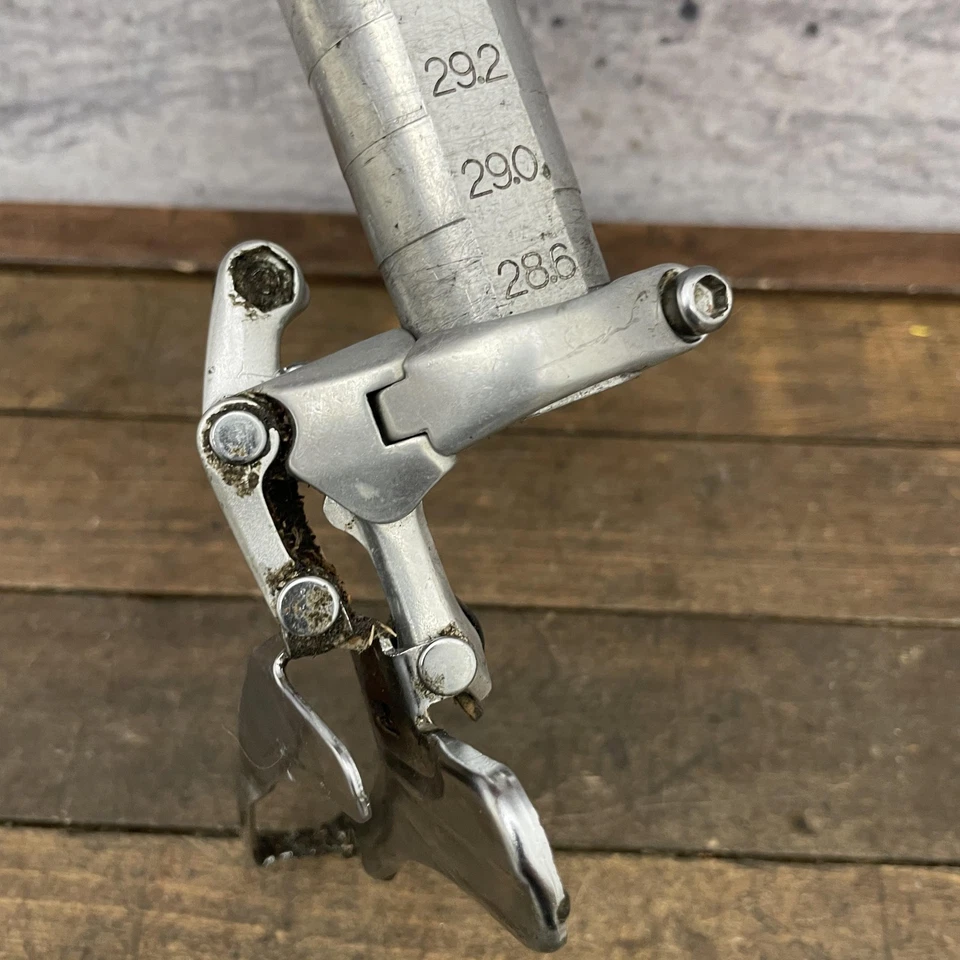 Vintage Shimano Deore DX FD-M650 Umwerfer 28,6mm Schelle MTB Triple Japan - Bild 3 von 4