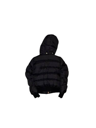 True Religion (Rare) Black Puffer Jacket with Fur Hoodie Men's Size Medium image 3