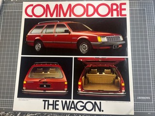 ORIGINAL HOLDEN DEALER ADVERTISEMENT POSTER VB COMMODORE 1979 V8 GMH MUSCLE CAR