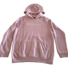 Spyder Hoodie Sweatshirt Women's Size S Light Pink with Fleece Lining NWT