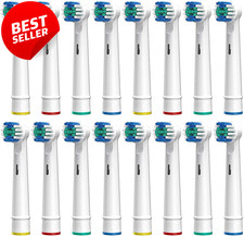 16 Pack Replacement Brush Heads Compatible Oral B Braun Pro 1000 1500 8000 - US