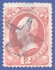 [AC03] USA 1873 Scott#O86 used Official - Nice Fancy cancel "star" (THINS!!) — photo 1