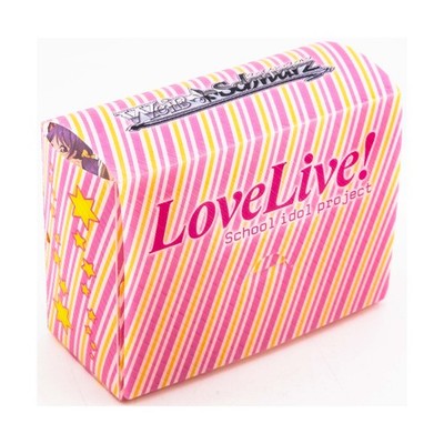 Bushiroad Weiss Schwarz Promo Deck Box - Love Live! (Pink/Yellow Stripe) EX