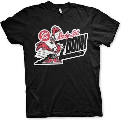 Looney Tunes Road Runner BEEP BEEP T-Shirt Black - Bild 1 von 2