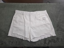 Women's Time And Tru White Shorts 4" Inseam Size 16