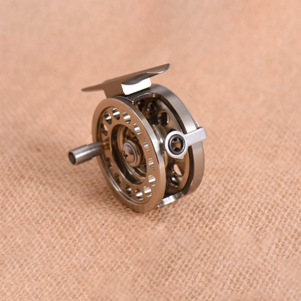 Alluminio in lega di pesca a mosca la pesca a mosca la mano destra argento - Immagine 3 di 4