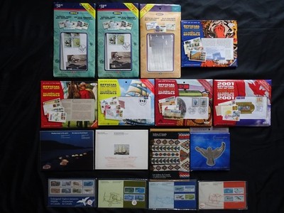 KANADA 1996-2001 OFFICIAL FIRST DAY COVER COLLECTION + SONDERMARKEN NEU.