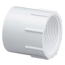 Pvc Female Adapter, Socket X Fnpt, 8 In Pipe Size, 435080