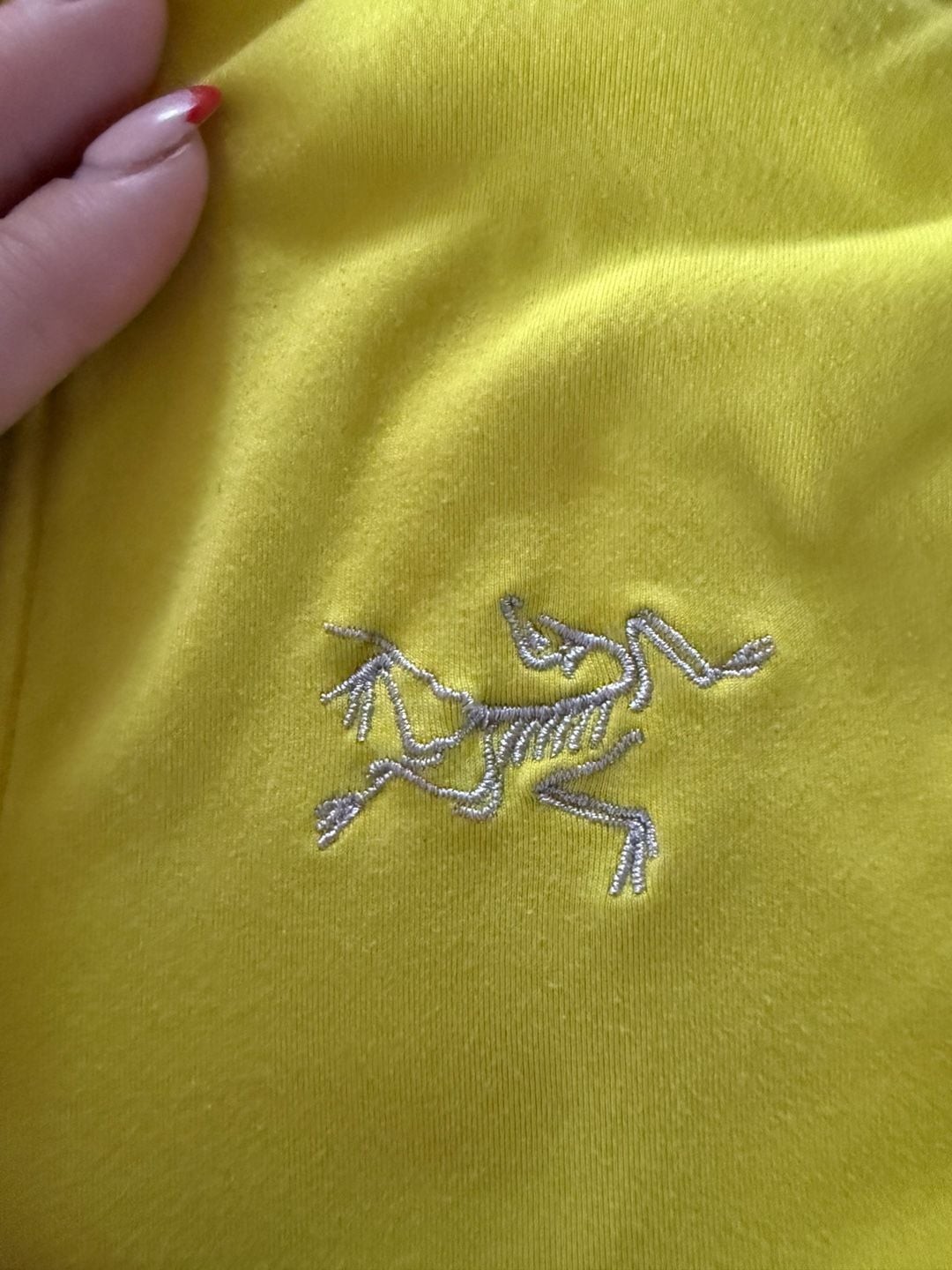 Arc'teryx Delta LT Hoody 1/2 Zip Polartec Fleece Neon Yellow medium image 2
