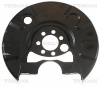 Triscan Spritzblech Bremsscheibe Hinten Rechts FüR Vw Golf Ii 19E 1G1