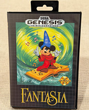 SEGA Fantasia Sega Genesis Action & Adventure Game Cartridge w/ Manual