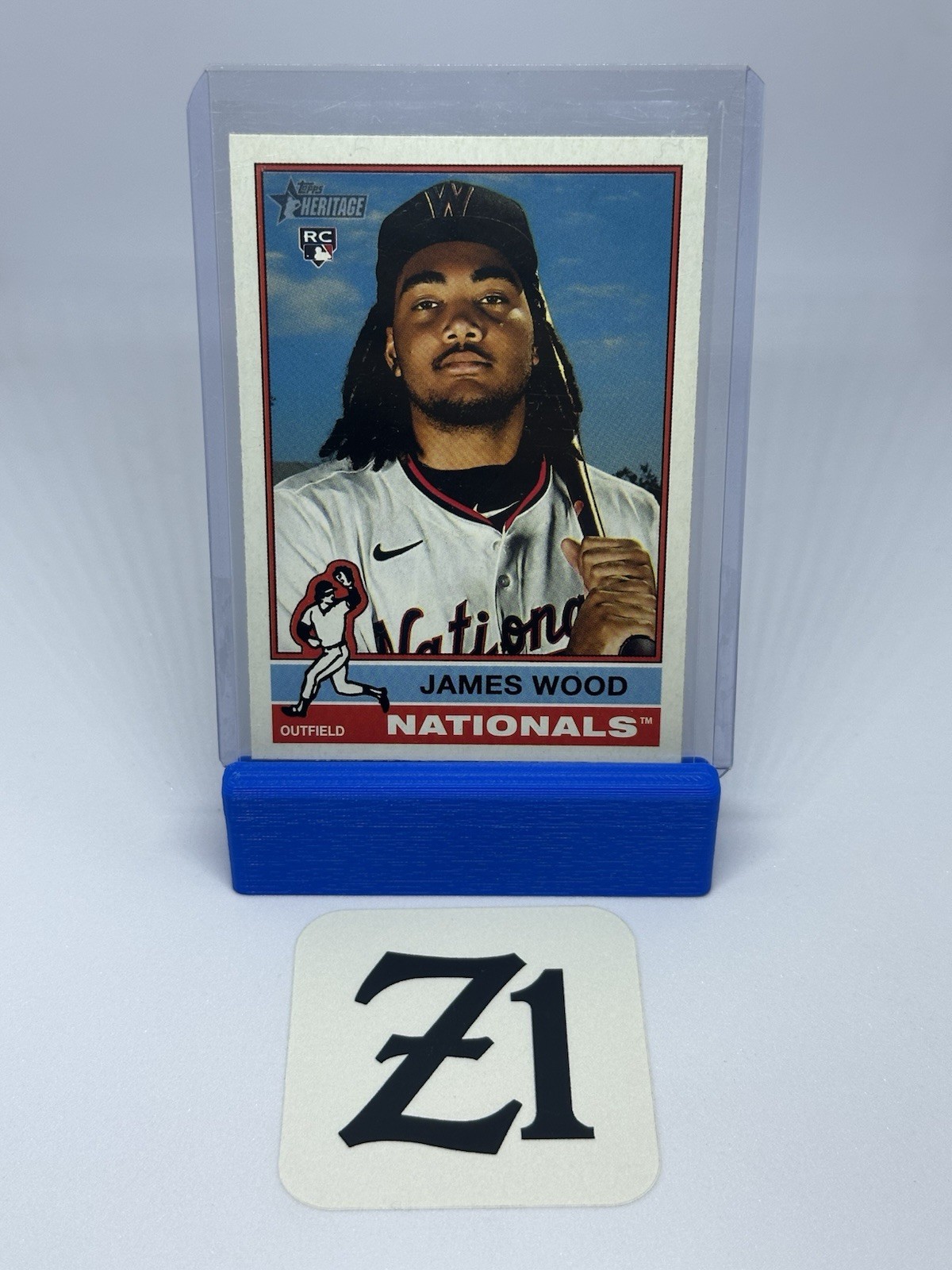 2025 Topps Heritage - James Wood #231 (RC)