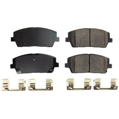 For HYUNDAI/KIA 20202023 Z17 Evolution Ceramic Brk Pads w. Hardw FRONT Powerstop
