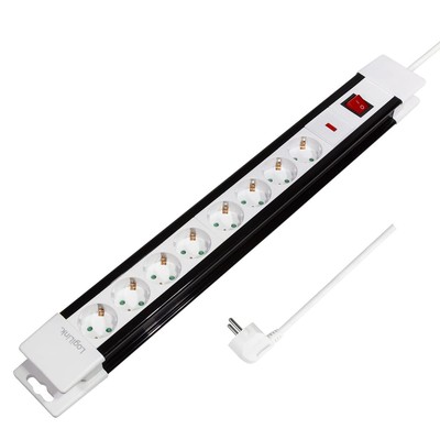 `LogiLink Steckdosenleiste 8-fach, 1,5m 250V/16A m.` ACC NEW