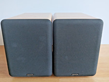 Denon SC-M73 Bookshelf Speakers Pair 6 Ohm Tested Working Hi-Fi Stereo