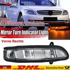 Aussenspiegel Blinker LED rechts glasklar f&uuml;r Mercedes E-Klasse S211 W211 06-09