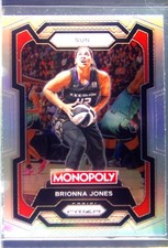 2024-25 Panini Prizm Monopoly WNBA Brionna Jones Silver Prizms 51 Sun
