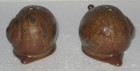 ENSCO BROWN SNAIL SALT & PEPPER SHAKERS MADE IN JAPAN w/LABELS — photo 8
