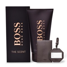 Hugo Boss The Scent Shower Gel 150ml + Travel Wallet Set 
