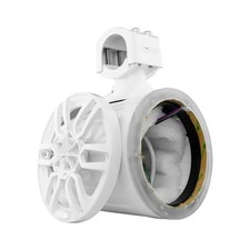 6.5" Marine Tower with Integrated RGB LED Lights HYDRO X6TP-NS- RD, BK, WH DS18