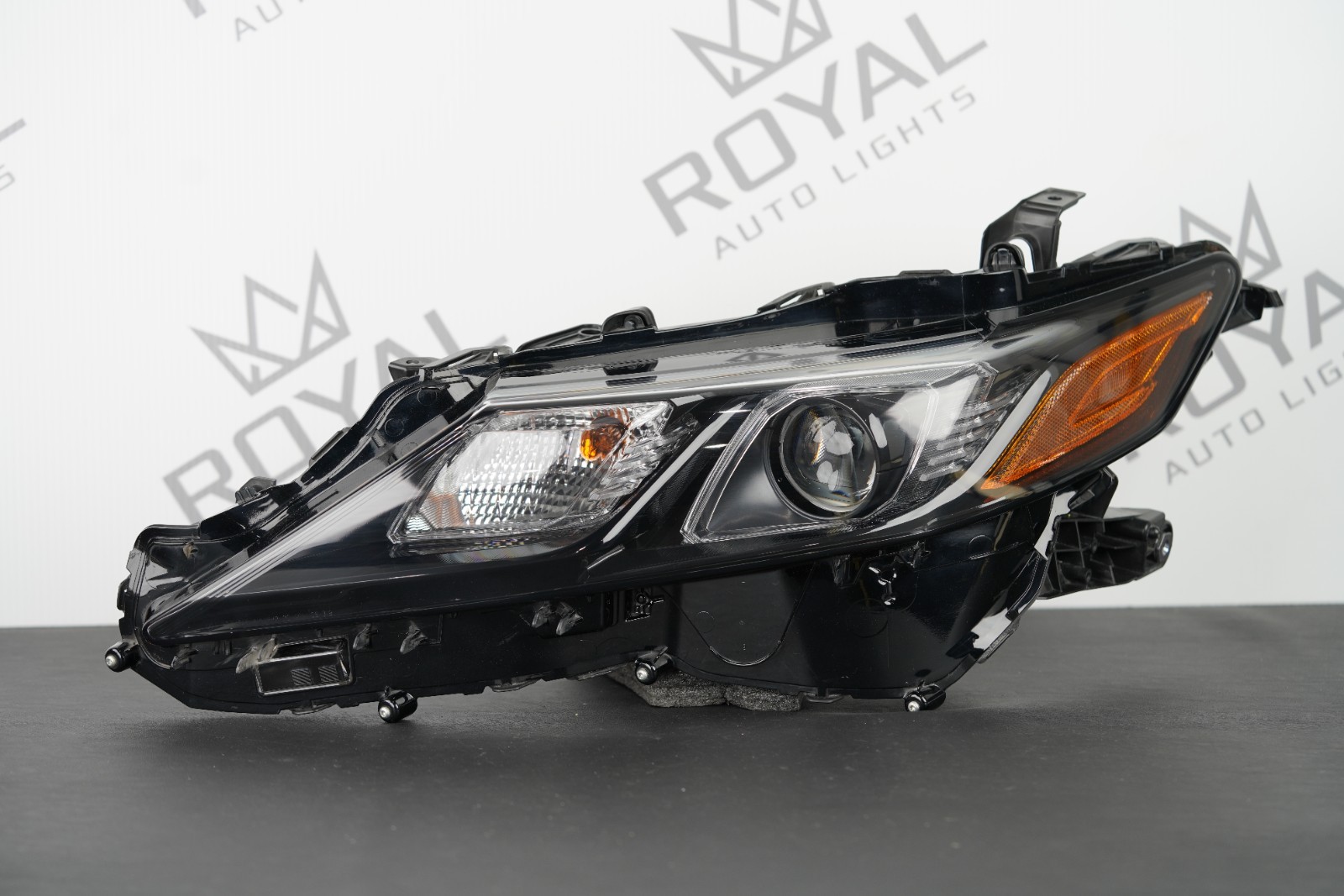Perfect! 2018-2024 Toyota Camry Black Headlight LH Left driver LED OEM C