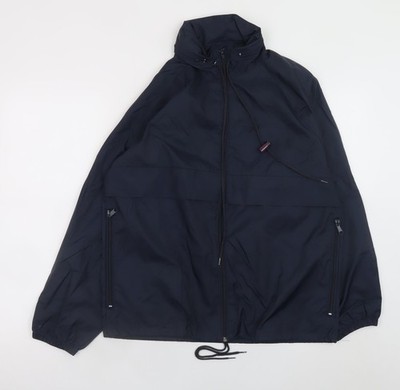 Blauer Windbreaker Mantel Herren UK Größe XS Canada Sportswear Co.