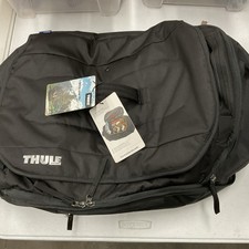 Bolsa de lona Thule RoundTrip - Organizador de equipo para bicicletas - Equipaje para exteriores - Negra - NUEVA