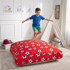 Sensory Crash Pad for Kids Adults, 48"x72" Foam Mat, Non-Slip, Washable Cover