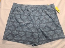 Men's Hybrid Shorts 6" All In Motion Blue Size XXL