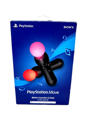 Sony PlayStation Move Motion Controller PS4 PSVR Pair With Box Tested