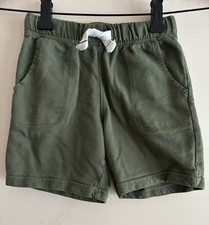 Carter's Toddler Boys Solid Olive Green 100 Cotton Adjustable Waist Shorts 4T
