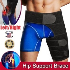 Compression Hip Brace Groin Support for Sciatica Pain Relief Recovery Men Women