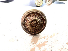 1 boutons poignée rond en bronze laiton tiroir porte meuble