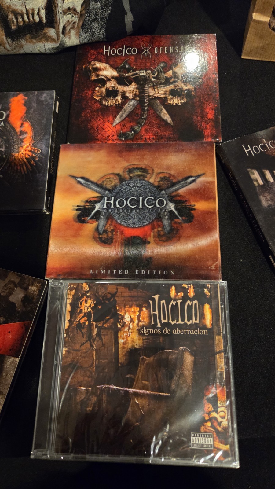 HOCICO HUGE Lots of CDs, Tshirts and Other Goodies! Electronic from Mexico