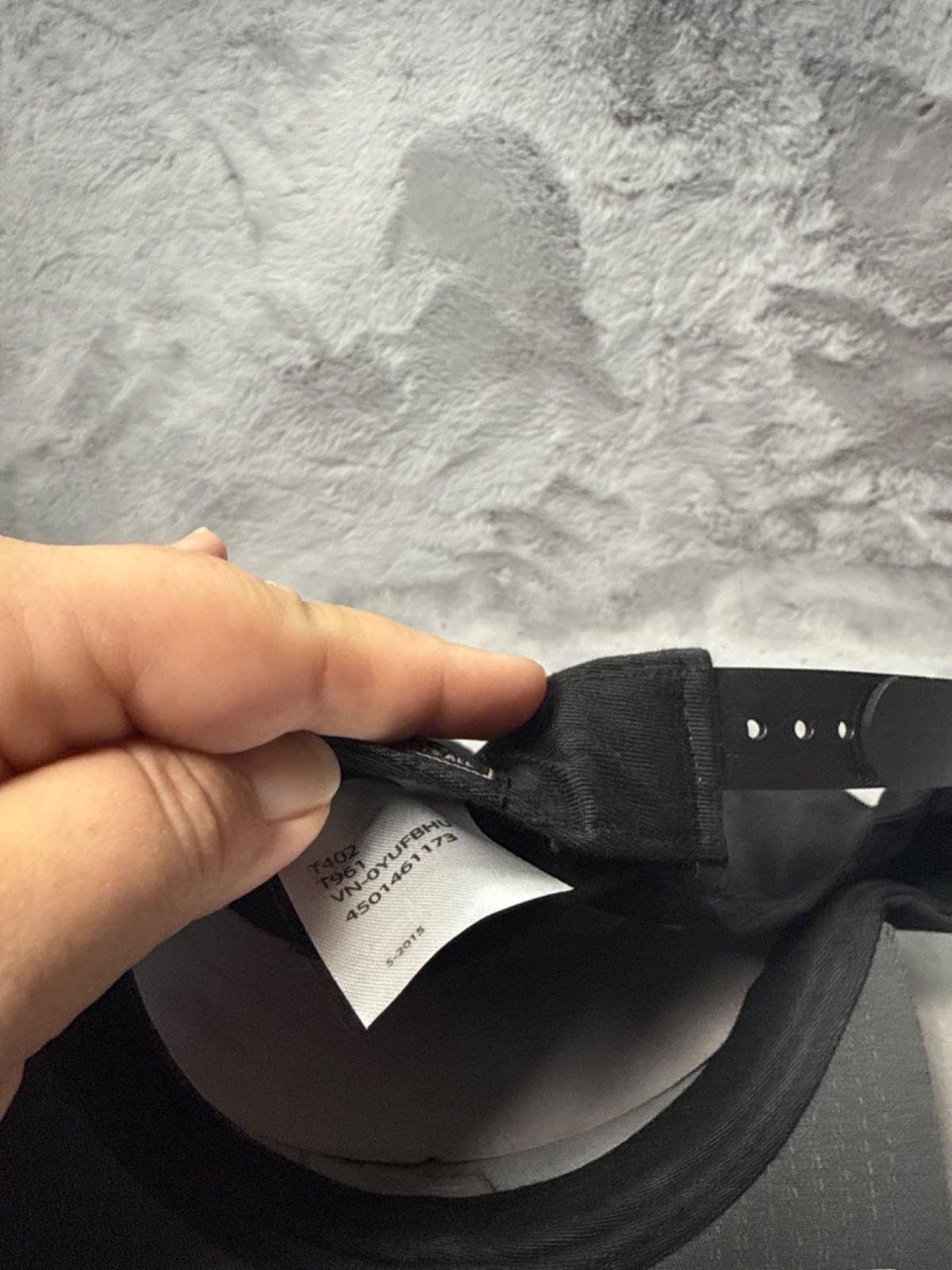 Vans Hat Cap Black Gray Snap Back Adjustable Star… - image 7