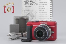 Olympus PEN Lite E-PL1s Red 12.3 MP Digital Camera 14-42 Lens