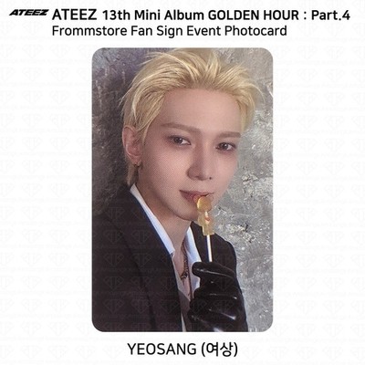 ATEEZ 13th Mini Album Golden Hour Part.4 FrommStore FanSign